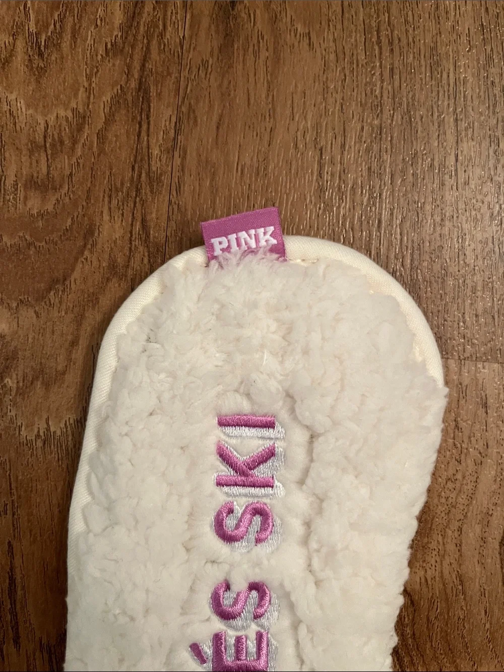 VS Pink Aprés Ski Sherpa Sleep Mask